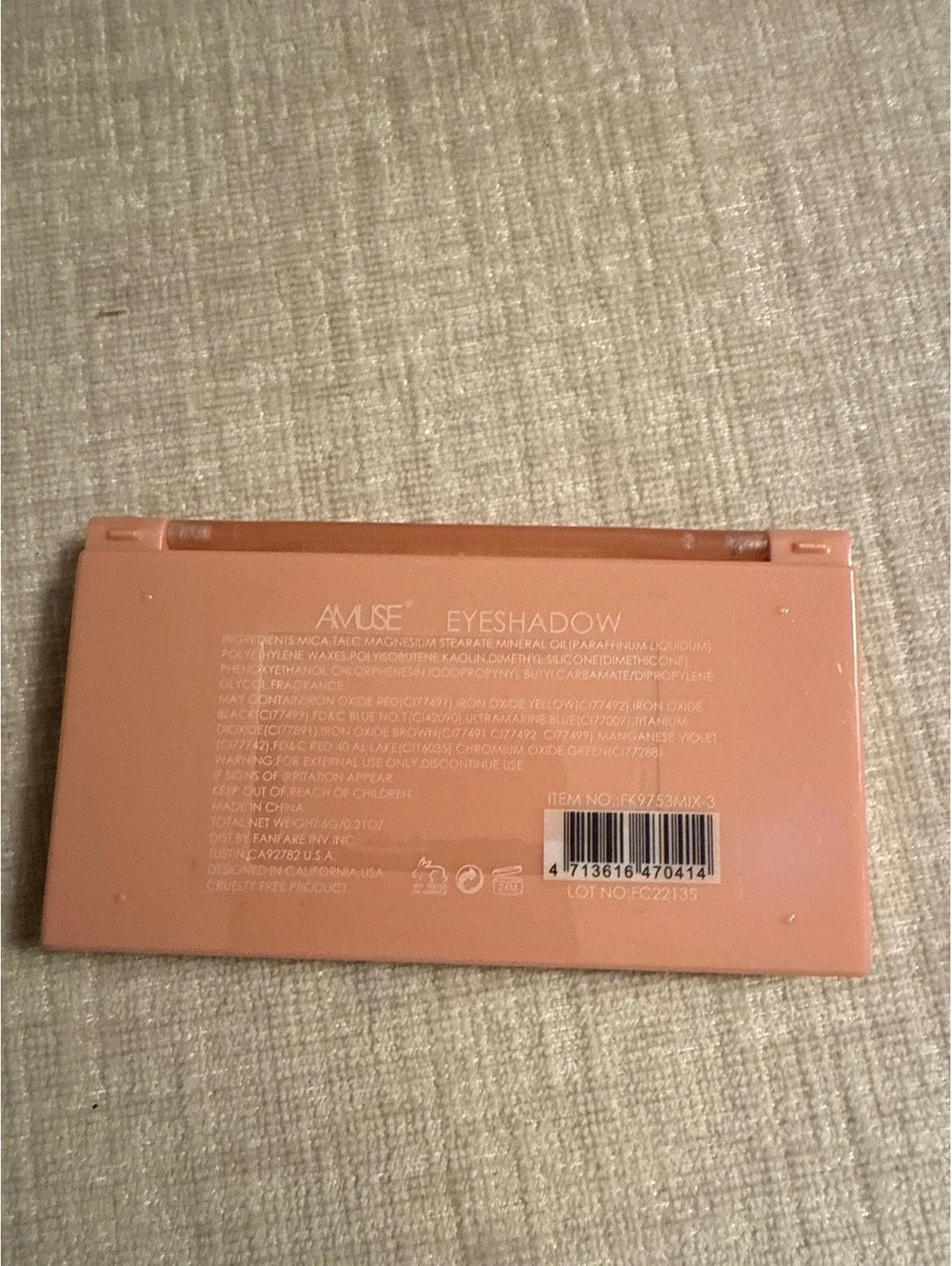 Amuse Good Vibes Eyeshadow Palette